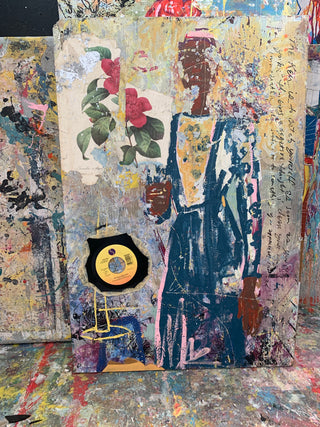 Sanctuary - Original Mixed Media Painting - STELLAR