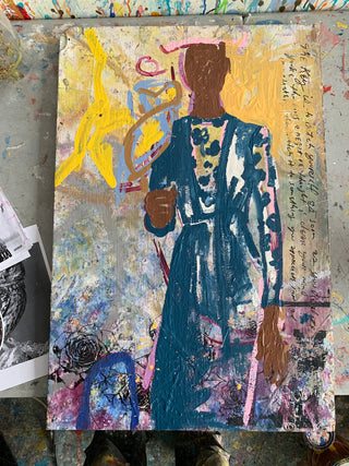 Sanctuary - Original Mixed Media Painting - STELLAR