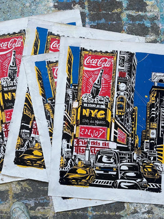 Times Square (full color) - Canvas