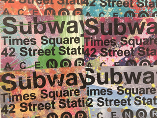 Times Square Subway Sign- NYC