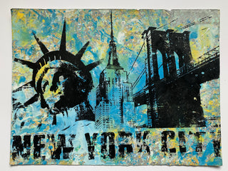 Statue of Liberty / Empire State Building / Brooklyn Bridge (medium) - NYC