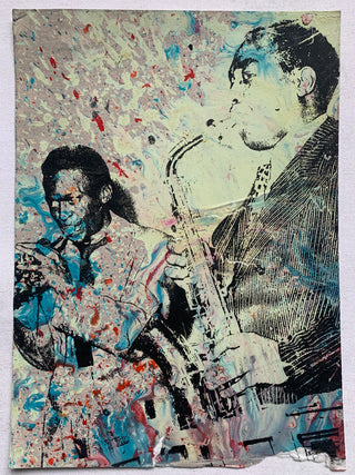 Miles Davis & Charlie Parker (medium / vertical)