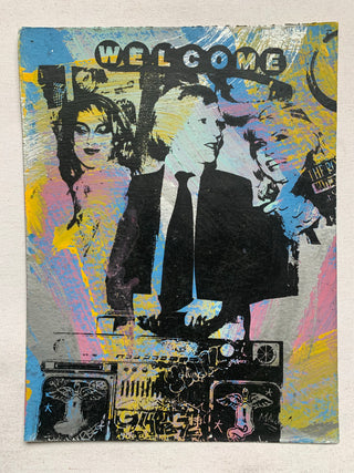 Andy Warhol / Blondie / Jerry Hall (medium / vertical)
