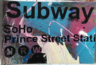 Soho - NYC Subway Sign