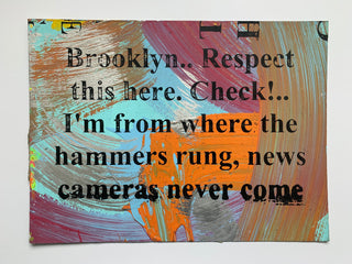 Brooklyn Respect This Here / Jay-Z Lyric (medium)