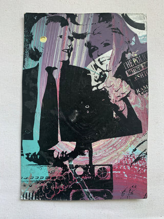 Andy Warhol & Blondie (vertical)