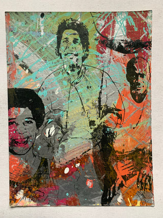Pee Wee Kirkland / Joe Hammond / Earl Manigault (medium) - Collage